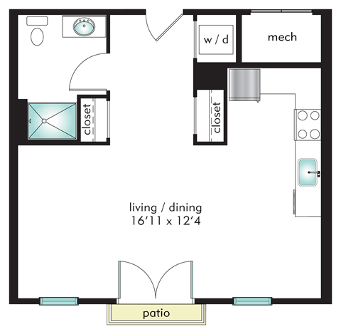 Studio - SF at The Tannery, Glastonbury, CT, 06033